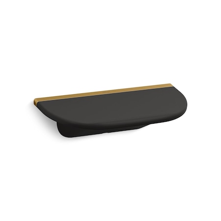 Kohler Statement Foot Ledge Vibrant Brushed Moderne Brass 26306-2MB